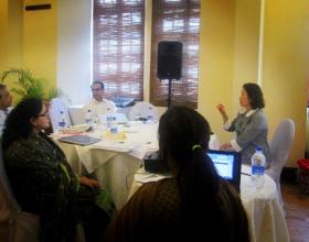 A USAID maternal and child health program journal writing workshop in Colombo, Sri Lanka