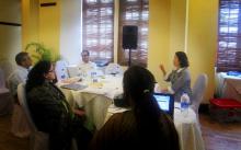 A USAID maternal and child health program journal writing workshop in Colombo, Sri Lanka